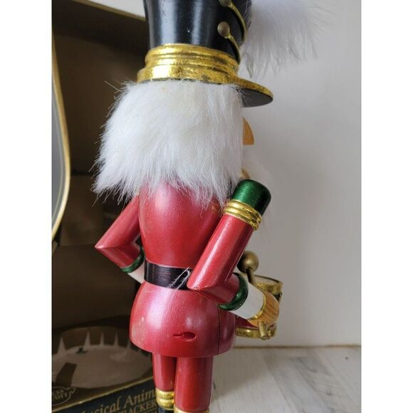 Vintage Dandee musical AS IS Nutcracker home Xmas decor animated - Picture 7 of 12
